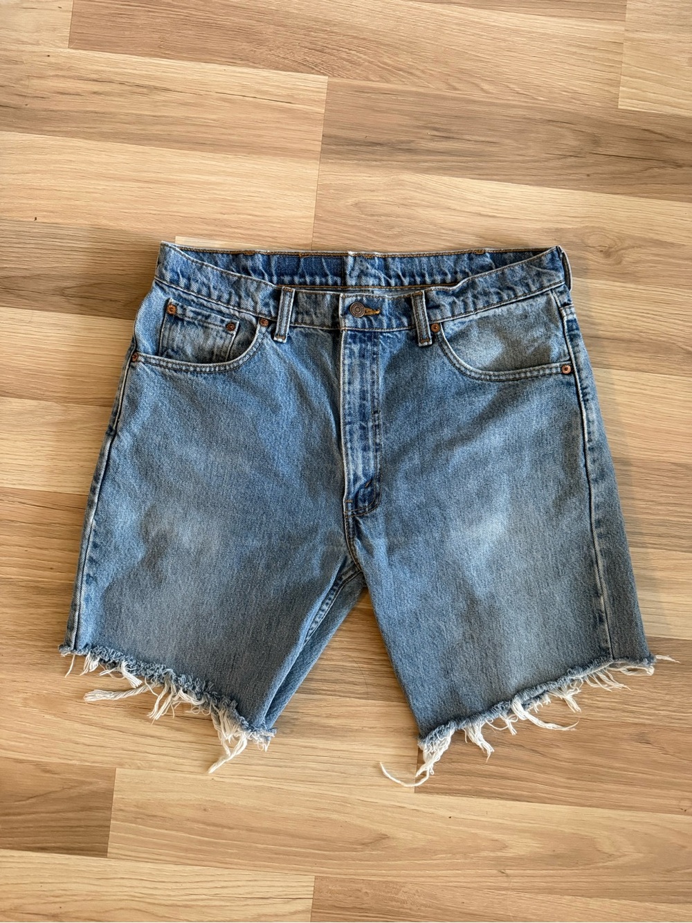 Levi's 505 Cut-Off Denim Shorts